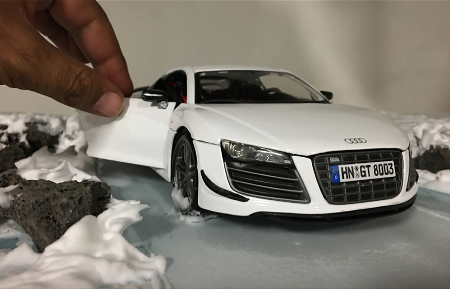 Audi Hires Photographer To Shoot Their $200,000 Sports Car, He Uses A $40  Toy Car Instead