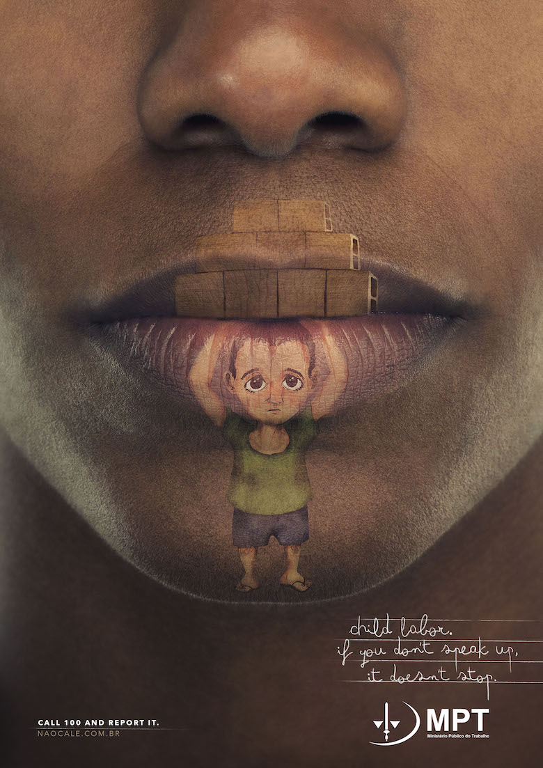 Powerful Child Labour Ads Remind You To Speak Up, Or It Won't Stop