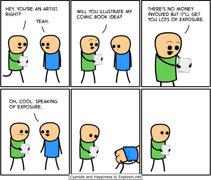 Funny comics that show the life of an artist - 10