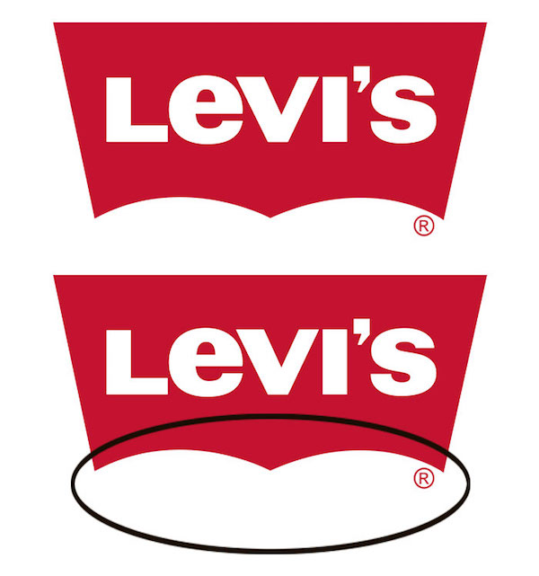 Famous brand logos with hidden meanings - Levi's