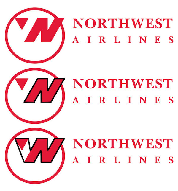 Famous brand logos with hidden meanings - Northwest Airlines