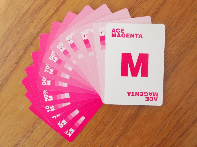 CMYK Playing Cards for Graphic Designers - 10