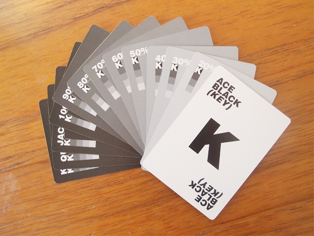 CMYK Playing Cards for Graphic Designers - 13