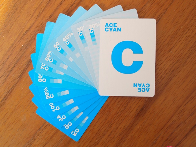 CMYK Playing Cards for Graphic Designers - 9