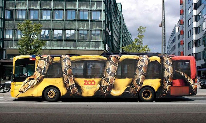 Copenhagen Zoo - Snake Bus