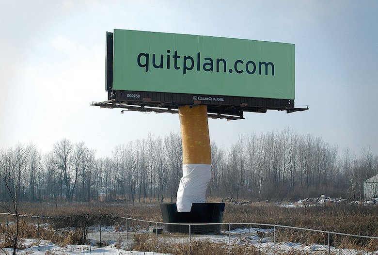 QuitPlan - Big Cigarette Butt