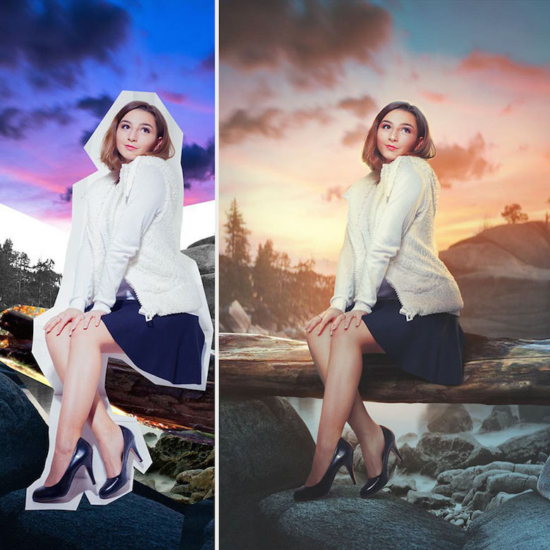 Before and after Photoshop images by Max Asabin - 20