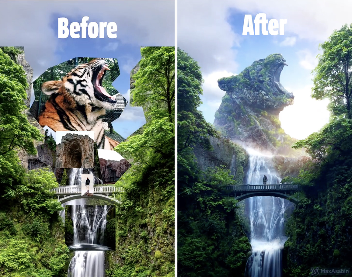 Before and after Photoshop images by Max Asabin - 24