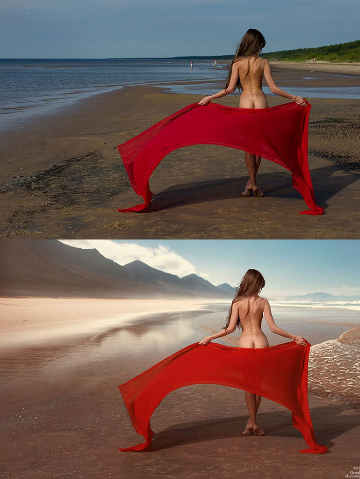 Before and after Photoshop pictures - 9