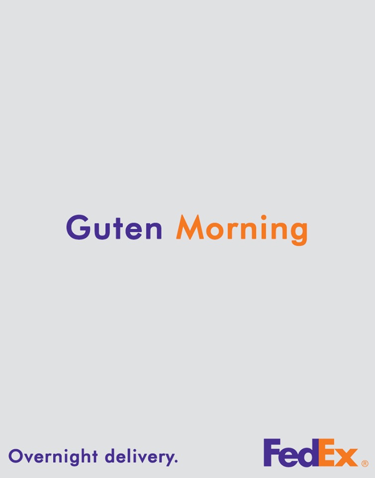 Creative ads with clever copywriting - FedEx