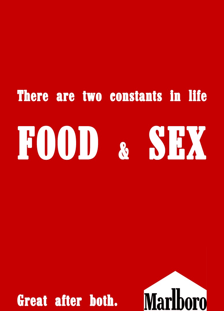 Creative ads with clever copywriting - Marlboro