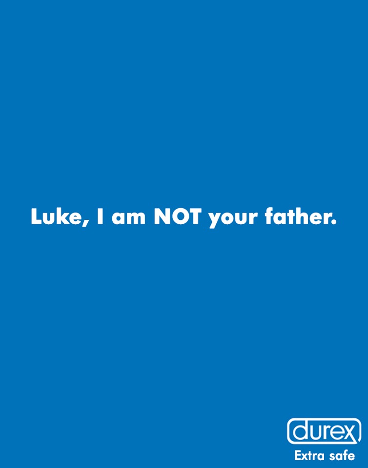 Creative ads with clever copywriting - Durex