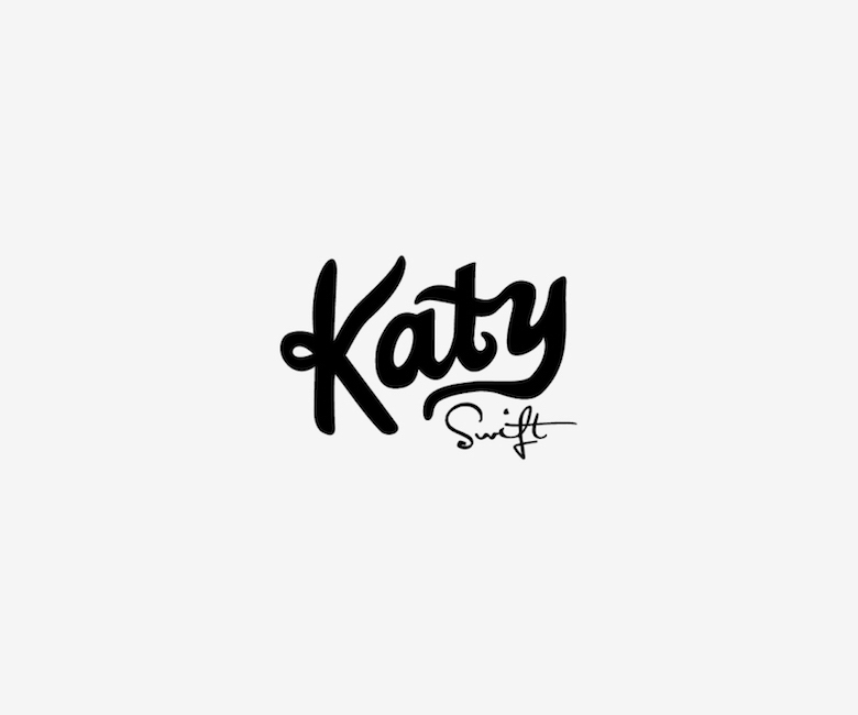 Combined logos of famous brands: Katy Perry / Taylor Swift