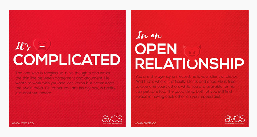 10 Types Of Relationships Between Clients And Agencies client-agency-love-hate-saga