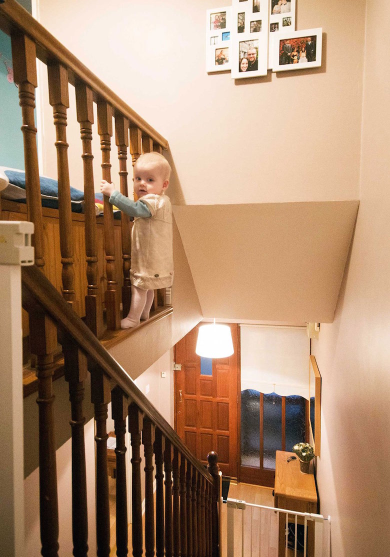 Dad photoshops baby into dangerous situations for a good cause - 4