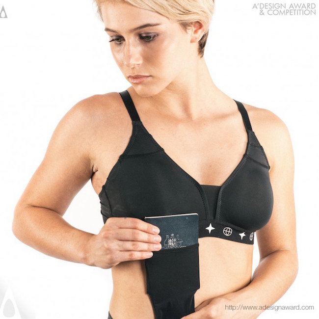 A’ Design Award Winners - Anti-Theft Travel Bra