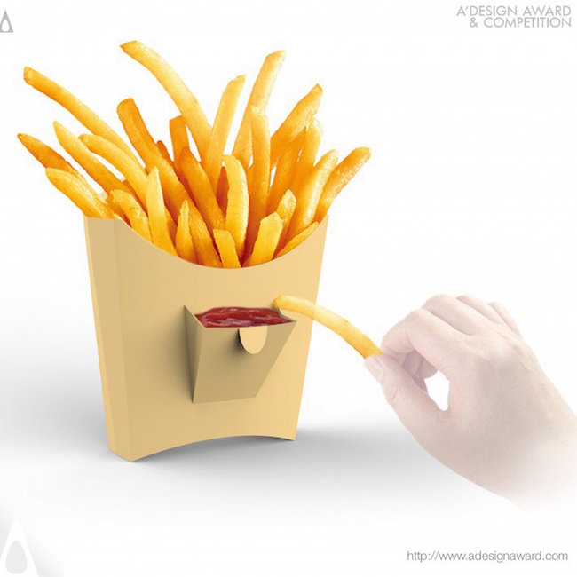 A’ Design Award Winners - Little Pocket French Fries Box