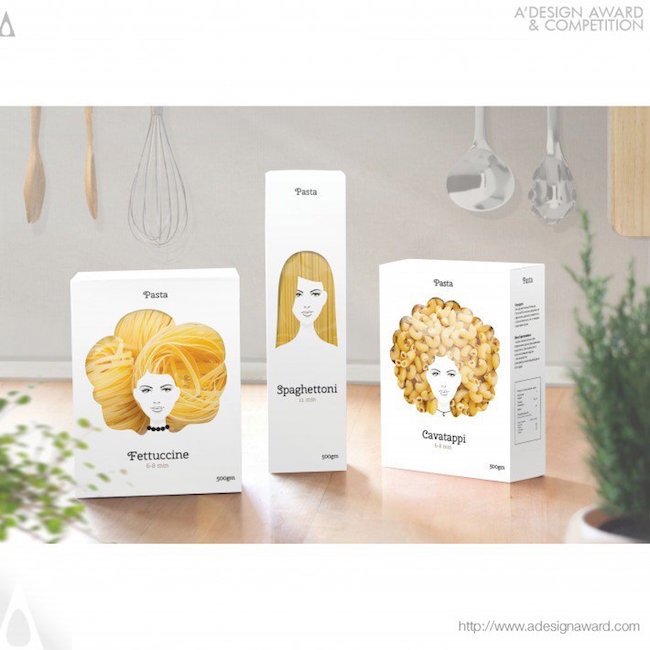 A’ Design Award Winners - Pasta Nikita Packaging