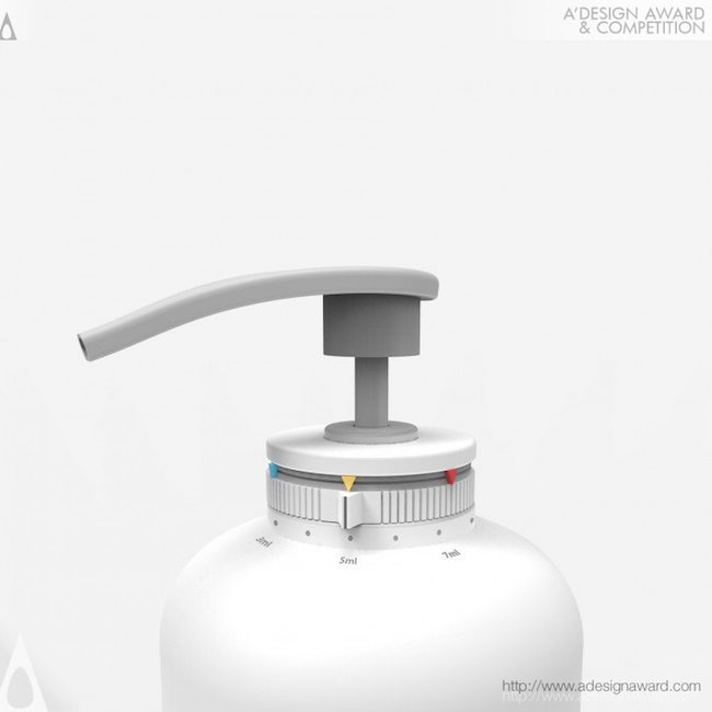 A’ Design Award Winners - Adjustable Amount Shampoo Bottle