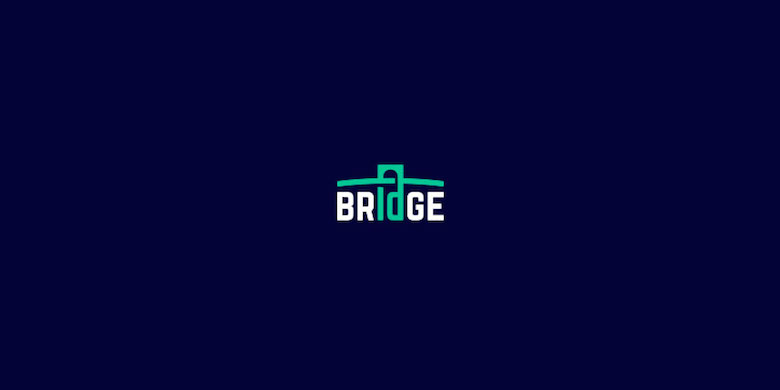 Creative Logo Design Inspiration With Hidden Meanings - Bridge LLC Logo with Hidden Bridge
