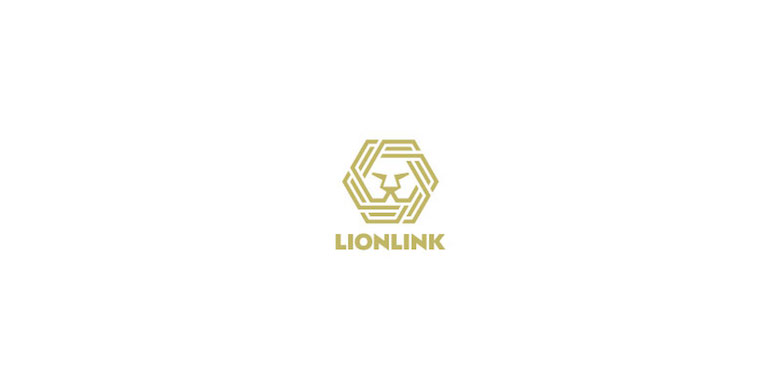 Creative Logo Design Inspiration With Hidden Meanings - Lionlink Hexagon Lion Logo