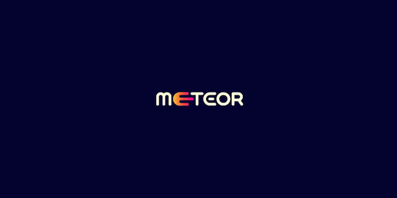 Creative Logo Design Inspiration With Hidden Meanings - Meteor Logo with Hidden Comet Trail