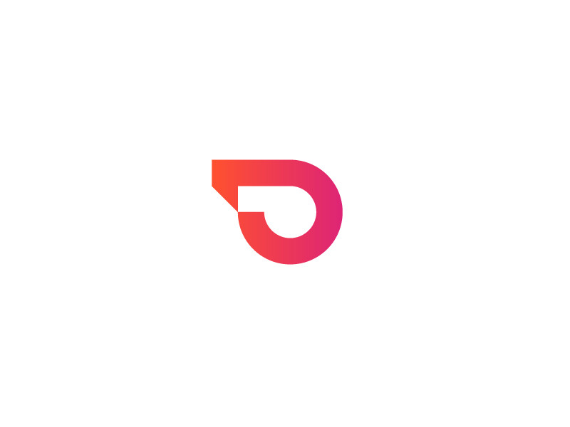 Creative Logo Design Inspiration With Hidden Meanings - P Whistle Logo with Hidden Letter P