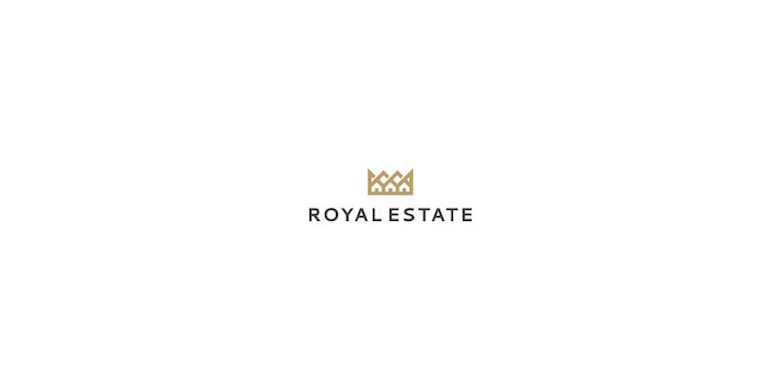 Creative Logo Design Inspiration With Hidden Meanings - Royal Estate Crown Logo