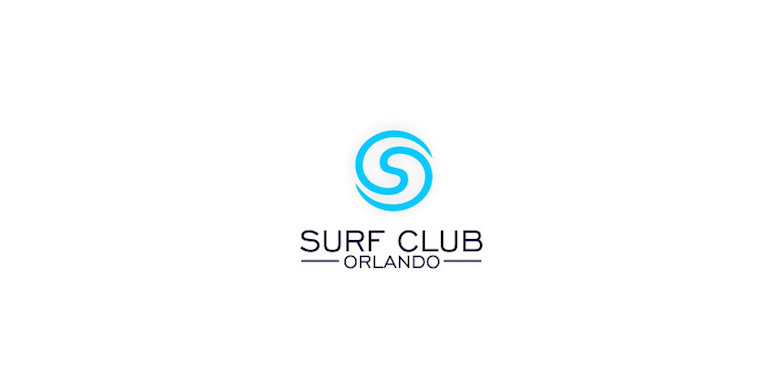 Creative Logo Design Inspiration With Hidden Meanings - Surf Club Orlando Wave Logo