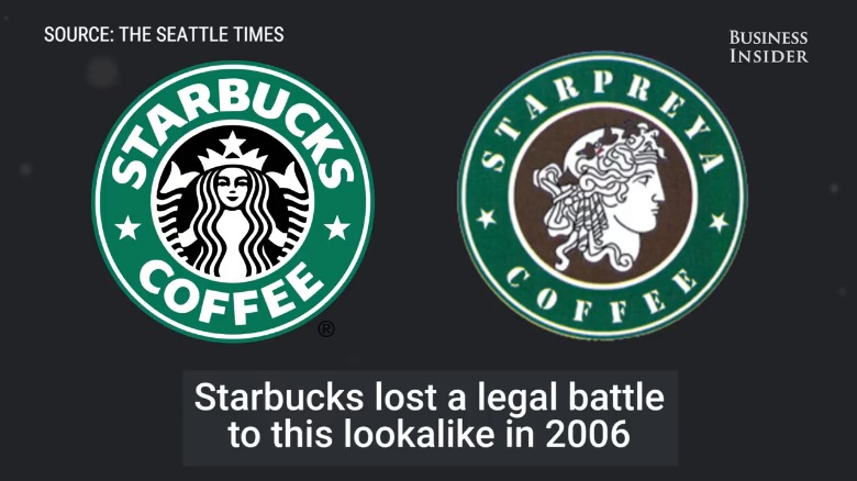 10 big brands with ridiculously similar logos