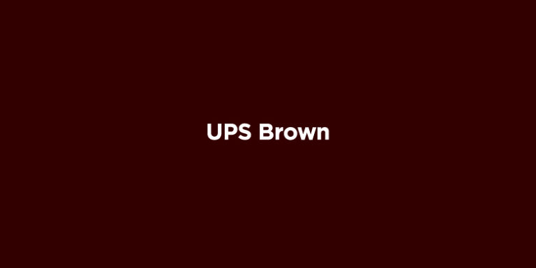 ups brown shirt