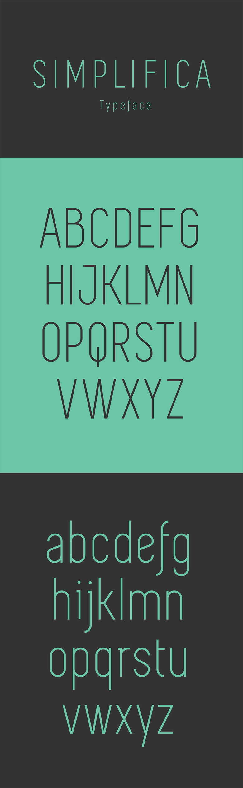 Beautiful, creative free fonts for designers - Simplifica