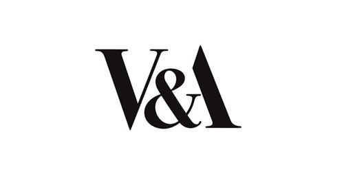 Victoria and Albert Museum logo design using letters to create a clever visual idea