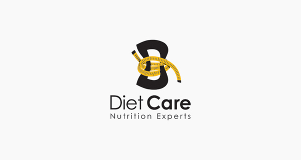 Creative single-letter logo designs - Diet Care