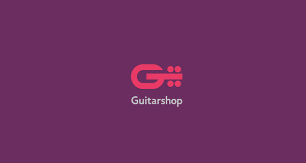 Creative single-letter logo designs - Guitarshop