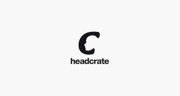 Creative single-letter logo designs - Headcrate