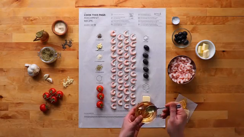 IKEA 'Cook This Paper' Recipe Series - 6