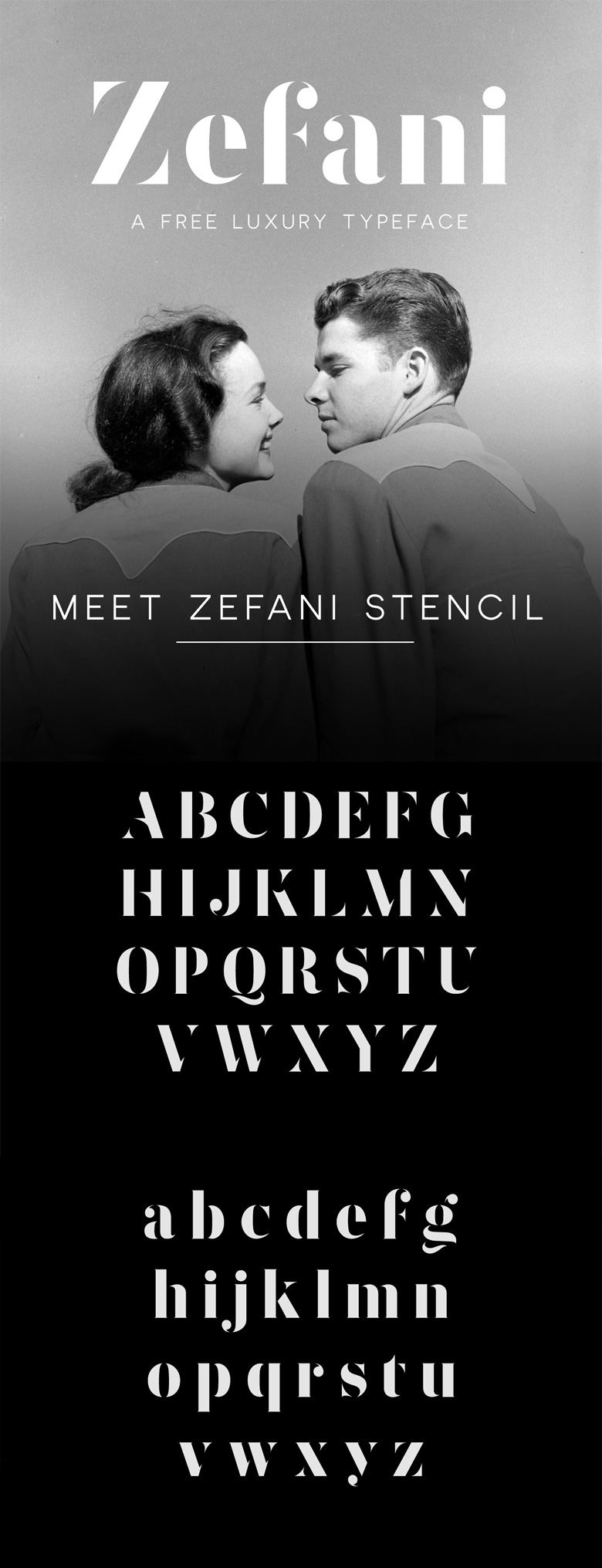 Beautiful free fonts for designers - Zefani