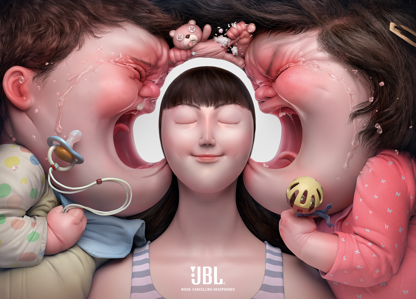 JBL Noise Cancelling Headphones - 1