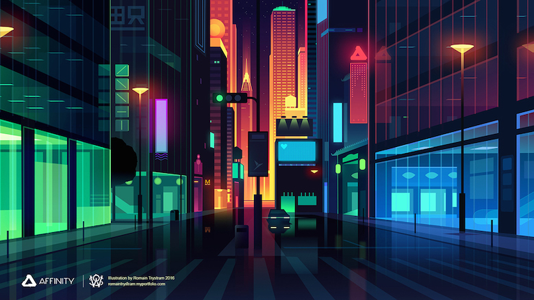 Colorful architecture skyline and cityscape illustrations - Affinity Designer 1 (1)