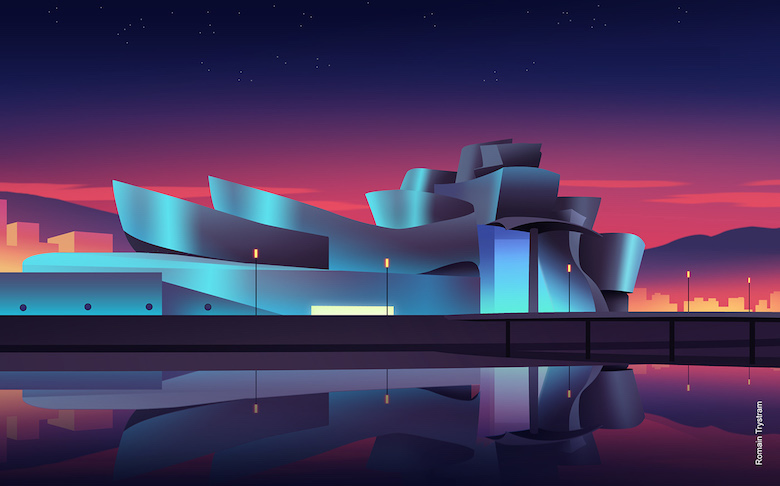 Colorful architecture skyline and cityscape illustrations - ILikeArchitecture.net 7