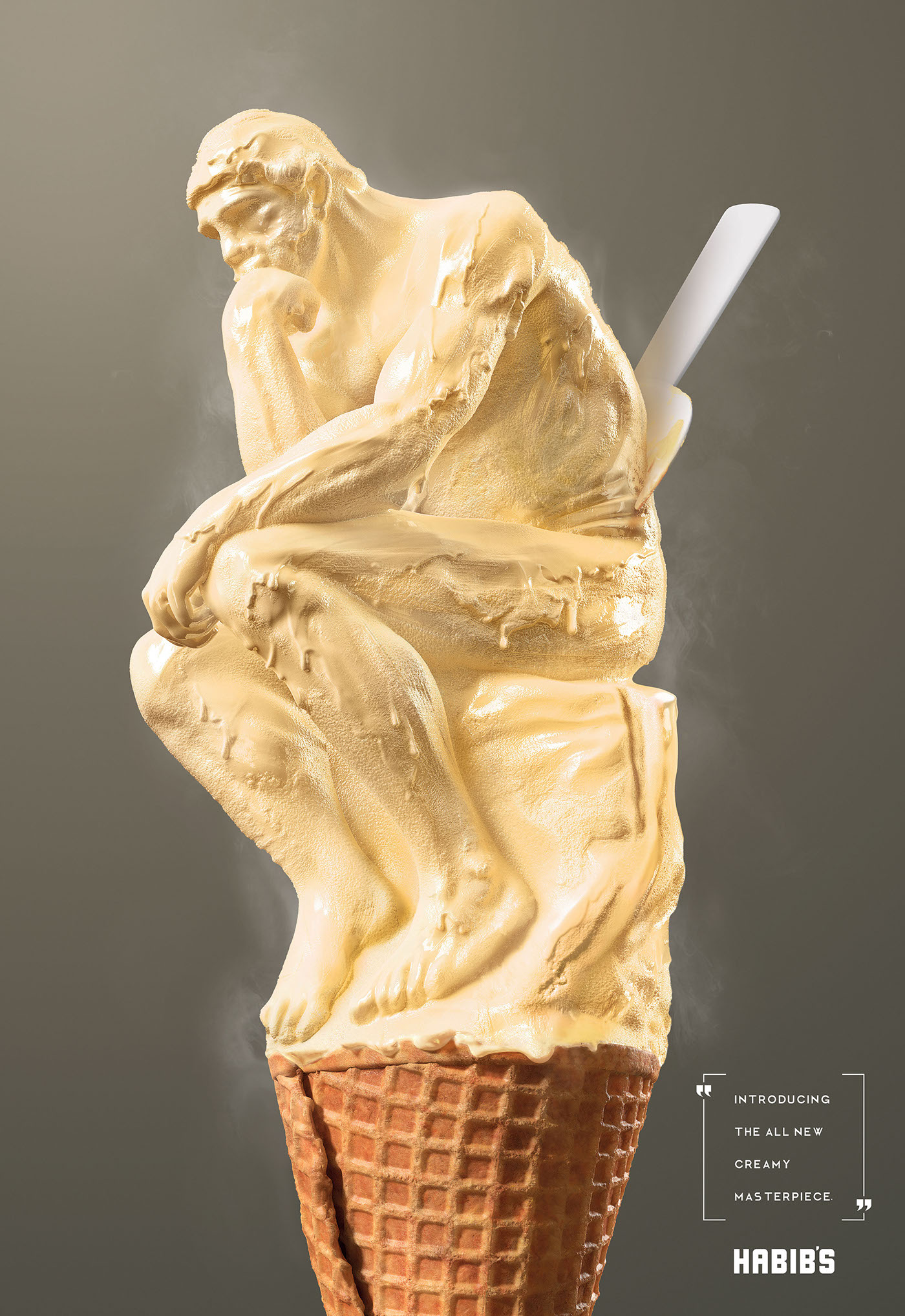 Check Out The Art Direction In These Delicious Ads For Handmade Ice Cream