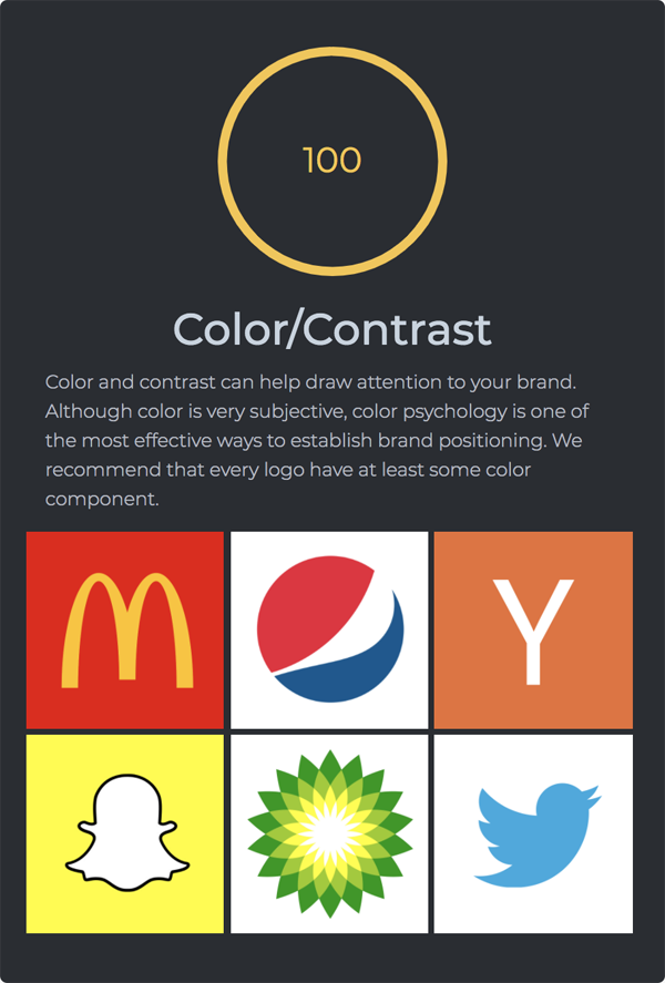 Logo Rank - Color/Contrast