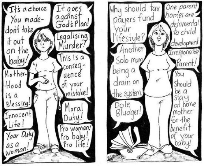 Brilliant Illustrations That Expose The Double Standards In Our Society - 12