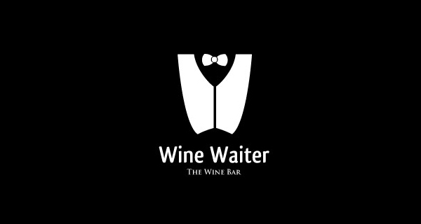 Creative logo designs that use negative space - Wine Waiter
