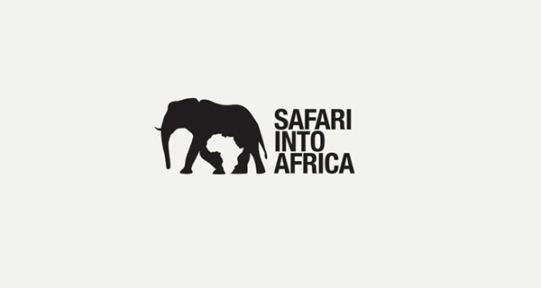 Creative logo designs that use negative space - Safari into Africa