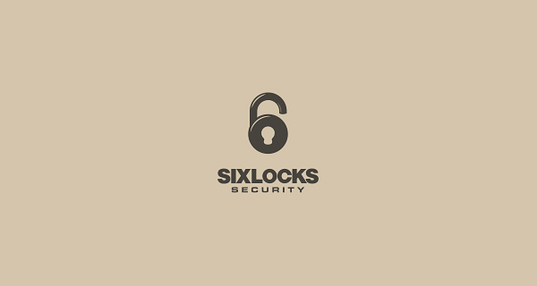 Creative logo design using numbers and digits - SixLocks Security