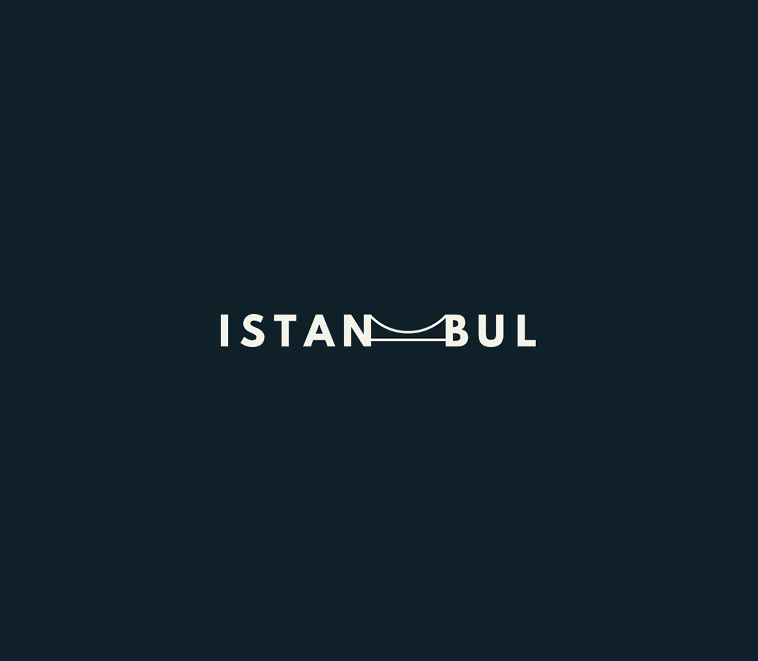 Clever, Minimal Typographic Logos Of Cities - Istanbul