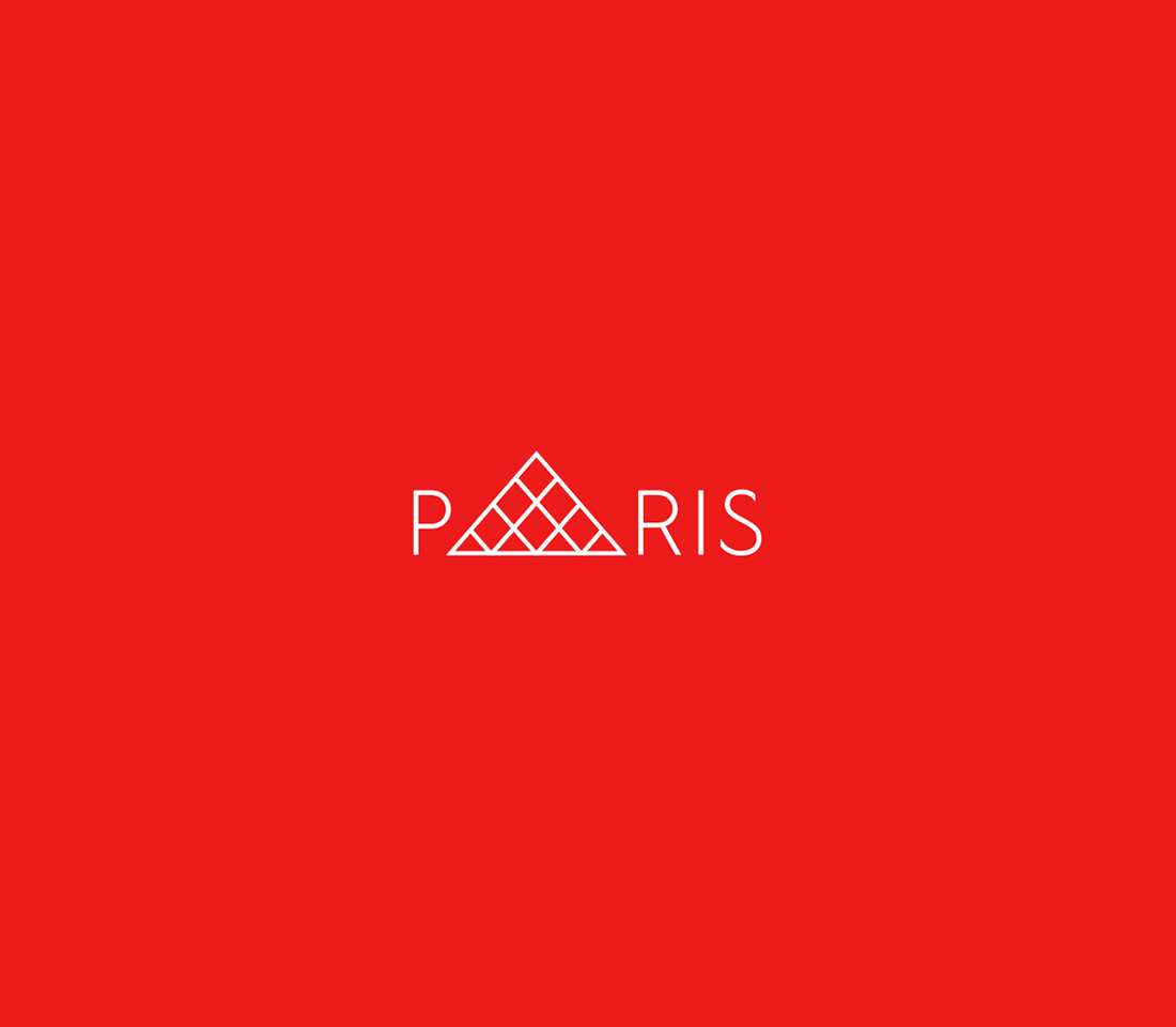 Clever, Minimal Typographic Logos Of Cities - Paris