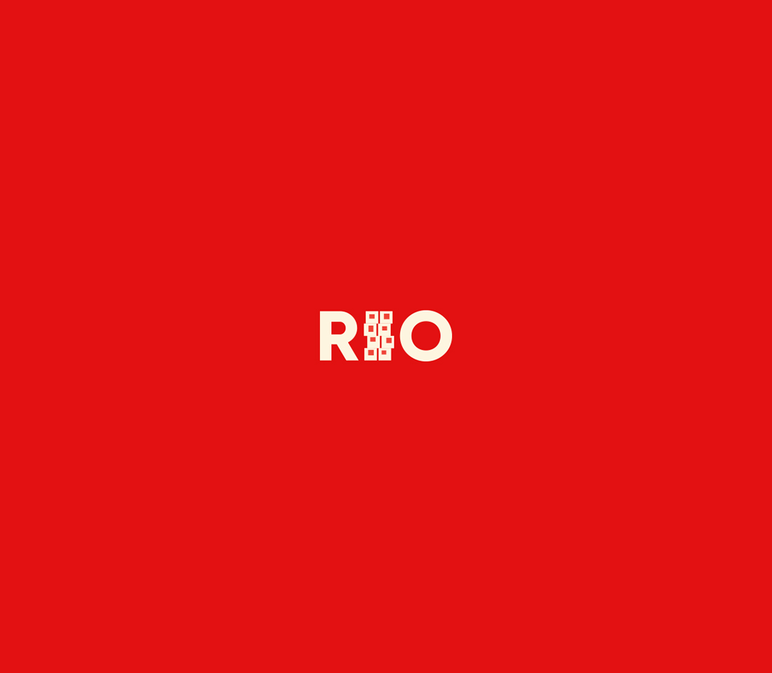 Clever, Minimal Typographic Logos Of Cities - Rio